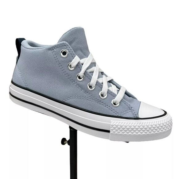 Converse Chuck Taylor All Star Youth Boys Girls Mid Top Sneaker Sz 4Y Rainy Daze - Picture 2 of 14